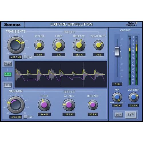 Sonnox Oxford Envolution - Frequency-Dependent Envelope Shaper
