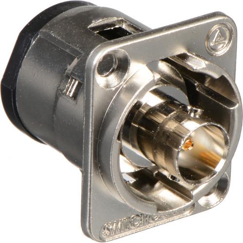 Switchcraft EH Series EHBNC2 75-Ohm BNC Female Feed-Through Adapter