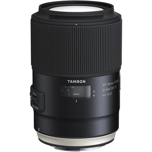 Tamron SP 90mm f 2.8 Di Macro 1:1 VC USD Lens for Canon EF
