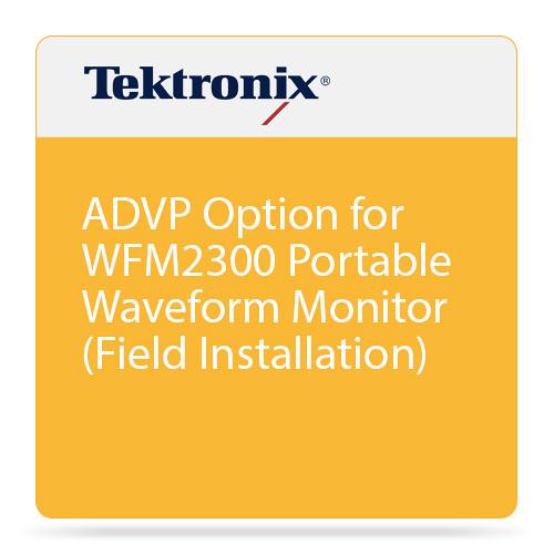 Tektronix ADVP Option for WFM2300 Portable Waveform Monitor