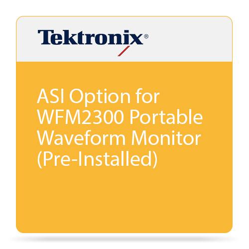 Tektronix ASI Option for WFM2300 Portable Waveform Monitor