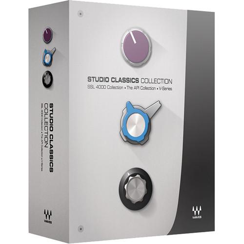Waves The Studio Classics Collection - Modeled Recording Consoles Plug-In Bundle