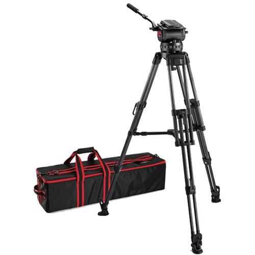 Acebil CS-XCM Tripod System with CH-X 150mm Ball Head, 2-Stage Carbon Fiber Tripod, & Mid-Level Spreader
