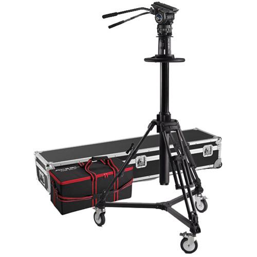 Acebil PD3800 Pedestal with Carrying Case, D7 Dolly, CH7 Head, PB-5CS Pan Bar