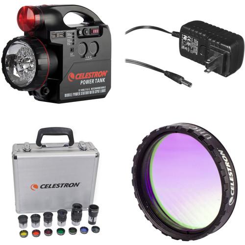 Celestron Deluxe Telescope 1.25" Observation and Power Accessory Kit