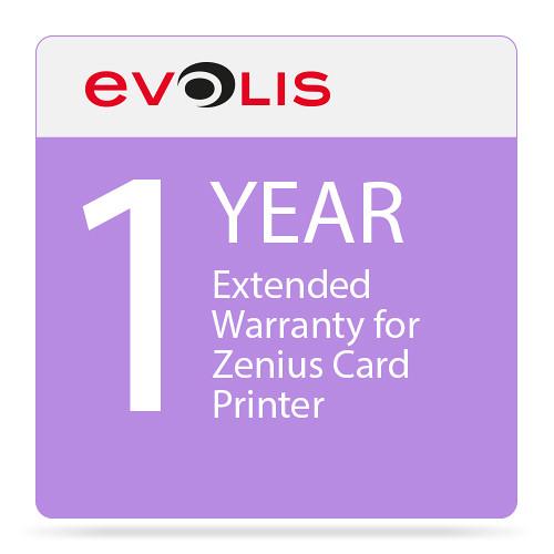 Evolis 1-Year Extended Warranty for Zenius Card Printer, Evolis, 1-Year, Extended, Warranty, Zenius, Card, Printer