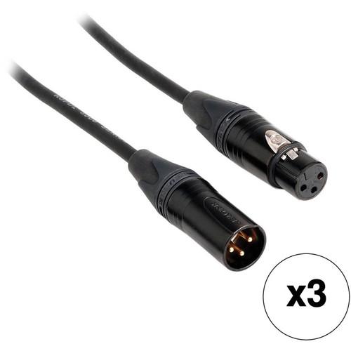 Kopul Premier Quad Pro 5000 Series XLR M to XLR F Mic Cable