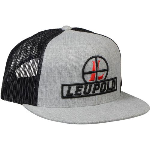 Leupold Reticle Flat Brim Trucker Hat, Leupold, Reticle, Flat, Brim, Trucker, Hat