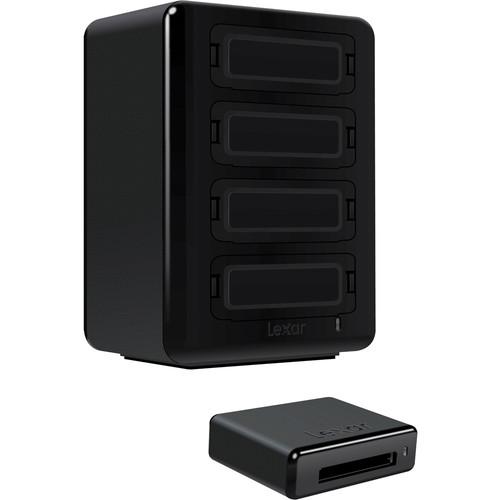 Lexar Professional Workflow HR1 Hub with CFast 2.0 Memory Card Reader Kit