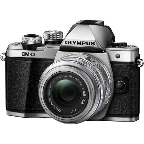 Olympus OM-D E-M10 Mark II Mirrorless Micro Four Thirds Digital Camera with 14-42mm II R Lens