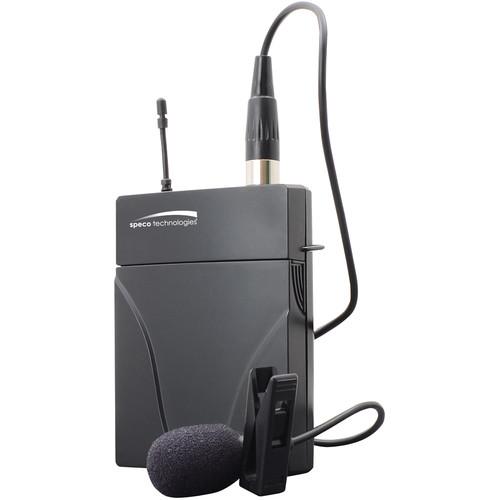 Speco Technologies M24L - Replacement 2.4 GHz Bodypack Transmitter and Lavalier Mic