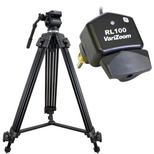 VariZoom VZTK75A-RL100 Video Camera Tripod LANC Control Kit