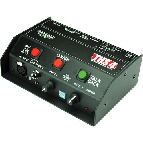 Whirlwind THS 4 Talkback Headphone Box and Sports Announcer Console with Individual Input Volume Controls