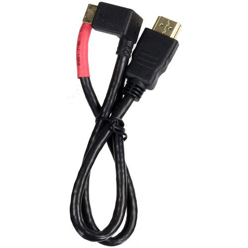 ALZO 21" Right-Angled Offset Mini-HDMI Cable for Canon 60D & Sony A580