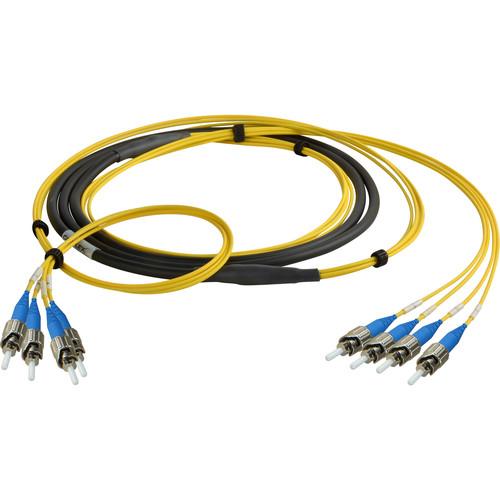 Camplex Four-Channel ST Single-Mode Fiber Optic Tactical Snake