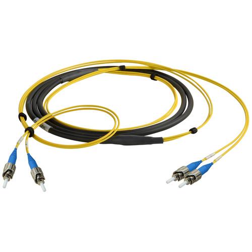 Camplex Two-Channel ST Single-Mode Fiber Optic Tactical Snake