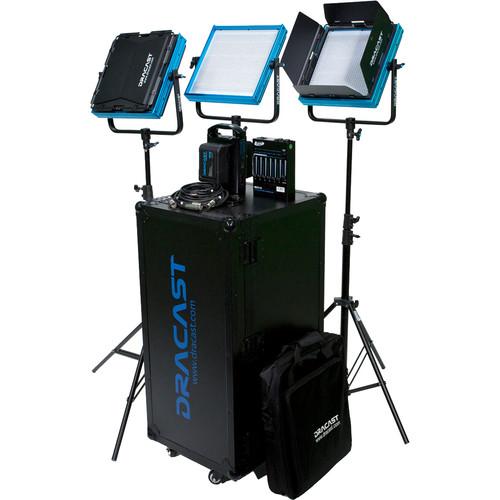 Dracast Newsroom Plus 3-Light Kit