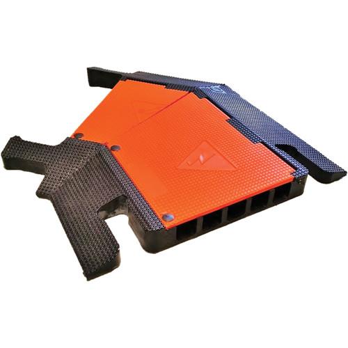 Elasco Products UG5140-45 Ultra Guard Five-Channel 45° Left-Turn Cable Protector