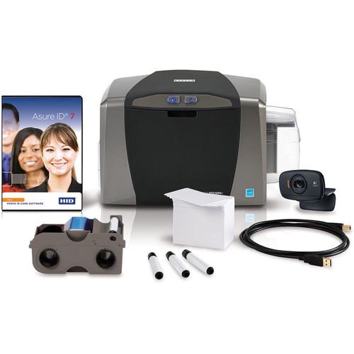 Fargo DTC1250e Single-Sided ID Card Printer System with Asure ID Solo