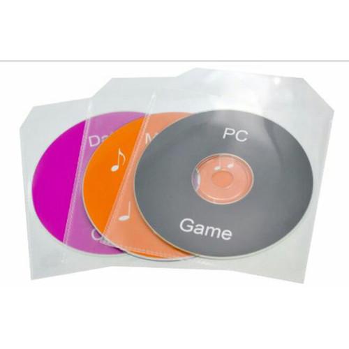Five Star Accessories Clear Plastic CD DVD Sleeves