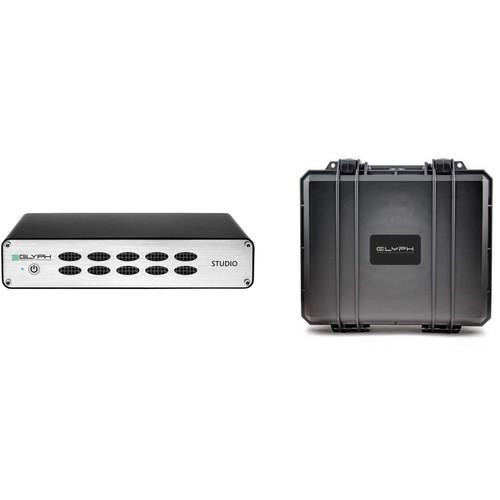 Glyph Technologies 1TB Studio S1000 External Hard Drive Kit with Hardshell Hard Drive Case