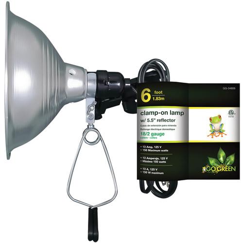 Go Green Clamp on Lamp with Reflector