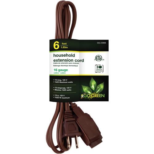 Go Green Household Extension Cord