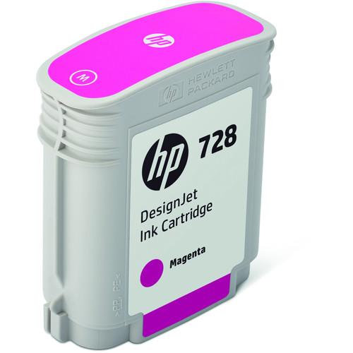 HP 728 Magenta DesignJet Ink Cartridge