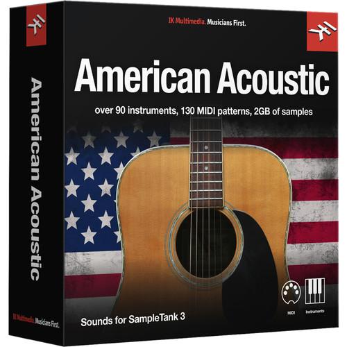 IK Multimedia American Acoustic - SampleTank 3 Virtual Instrument