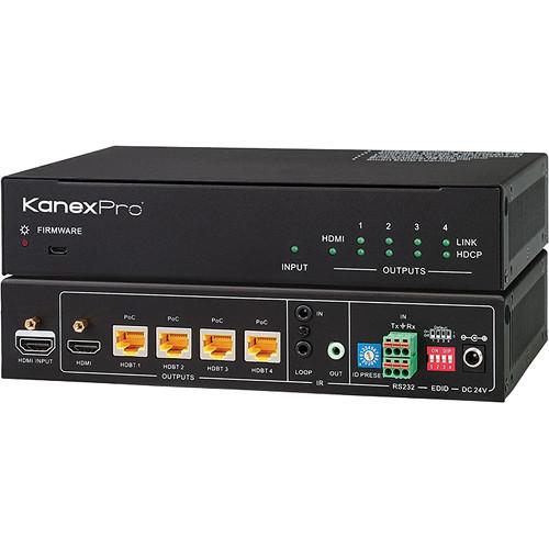 KanexPro HDBaseT 1x4 Over CAT6 Splitter
