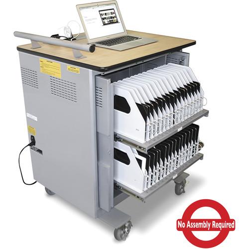 Marvel Vizion Sync and Charge Cart with 32 Lightning Cables Installed