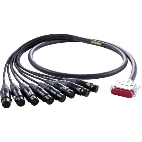 Mogami Gold 8-Channel DB-25 to XLR Female Analog Snake Cable
