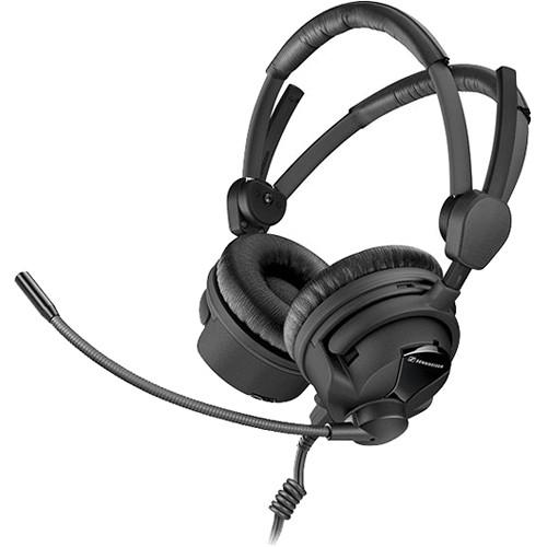 Sennheiser HME26-II-100-8 Double-Sided Broadcast Headset with Omnidirectional Mic & Unterminated Cable