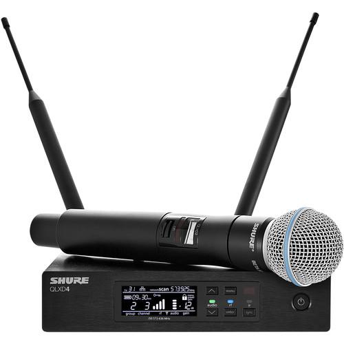 Shure QLXD24 B58 Handheld Wireless Microphone System