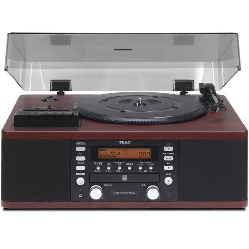 Teac LPR-550USB Turntable with CD Recorder Cassette AM FM Tuner