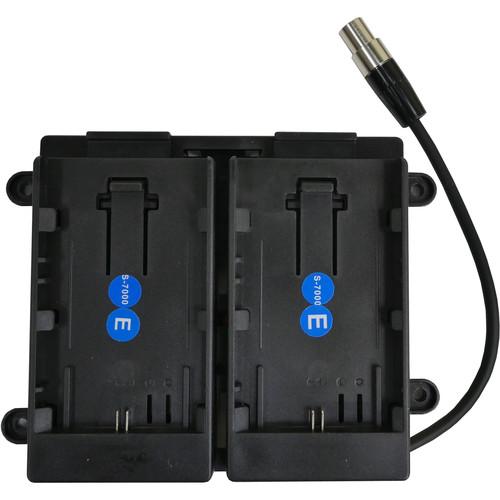 TVLogic Dual 7.4V Canon LP-E6 Battery Bracket for VFM-056WP Monitor