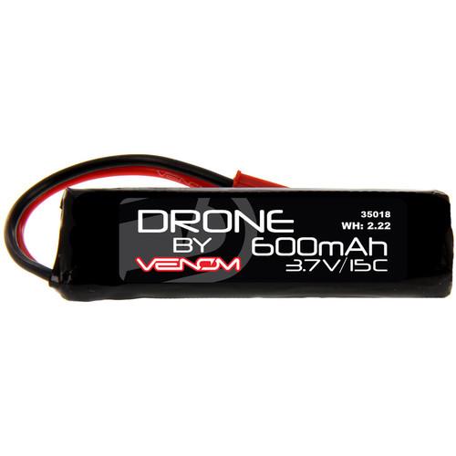 Venom Group 15C 1S 600mAh LiPo Micro Drone Battery with JST Connector