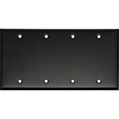 Whirlwind 4-Gang Blank Wall Plate