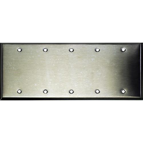 Whirlwind 5-Gang Blank Wall Plate