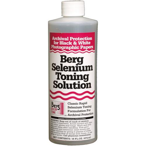 Berg Toner for Black & White Prints - Selenium 16 Oz.