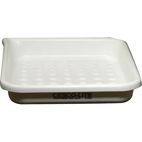 Cescolite Dimple-Bottom Plastic Developing Tray