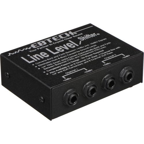 Ebtech LLS-2 - Dual Channel Line Level Shifter & Hum Eliminator