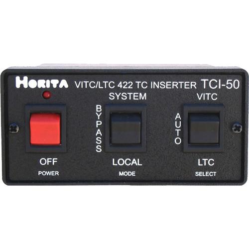 Horita TCI-50 VITC LTC Reader and RS-422 Inserter, Composite, 9-Pin