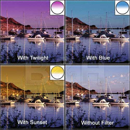 LEE Filters 4x6" Graduated Color Resin Filter Set Hard Edge
