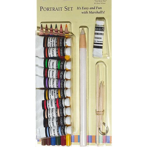 Marshall Retouching Portrait Set Oil & Pencil Oil Set