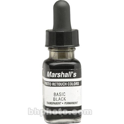 Marshall Retouching Retouch Dye for Black & White or Color Prints - Basic Black