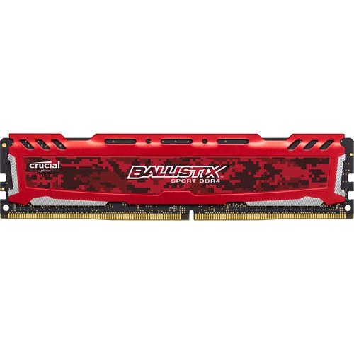 Ballistix 16GB Sport LT Series DDR4 2400 MHz DR UDIMM Memory Module