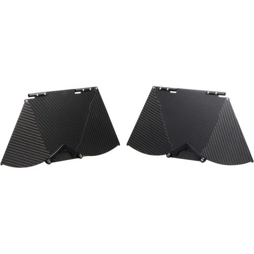 Bright Tangerine Side Flags with Dual Variable Wings for Strummer DNA