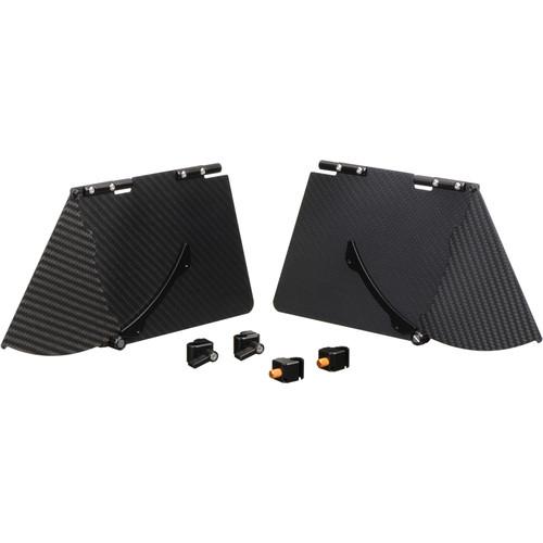 Bright Tangerine Side Flags with Variable Wings for Viv and Misfit Matte Boxes