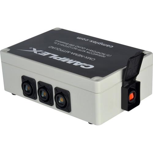 Camplex OpticalCON MTP NO12FDW-A 12-Channel to 3 Single Mode QUAD NO4FDW-A Breakout Box